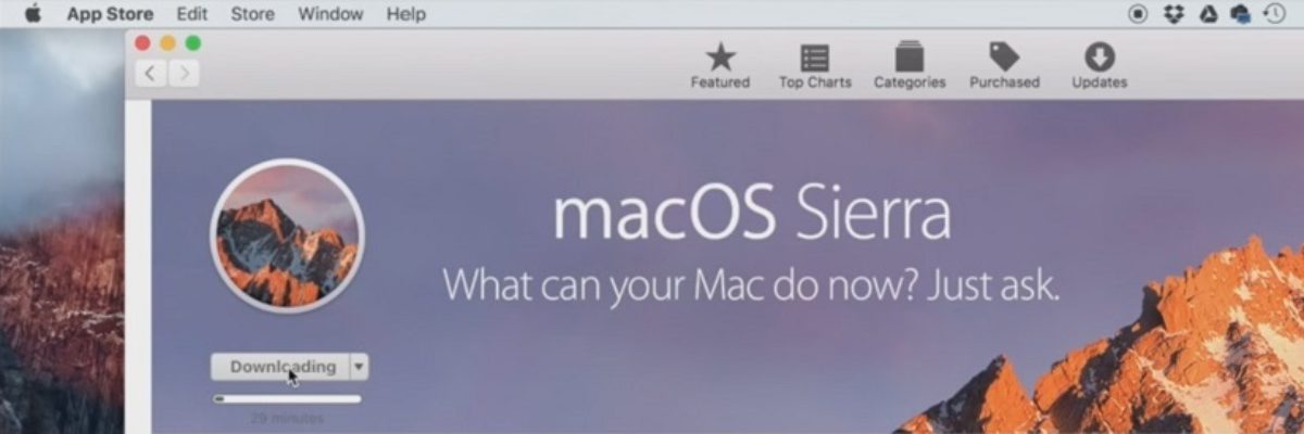 make a new boot image for sierra mac