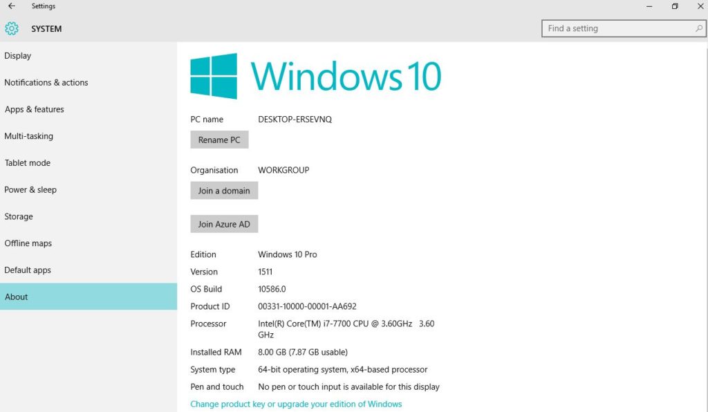 Update latest version Windows 10