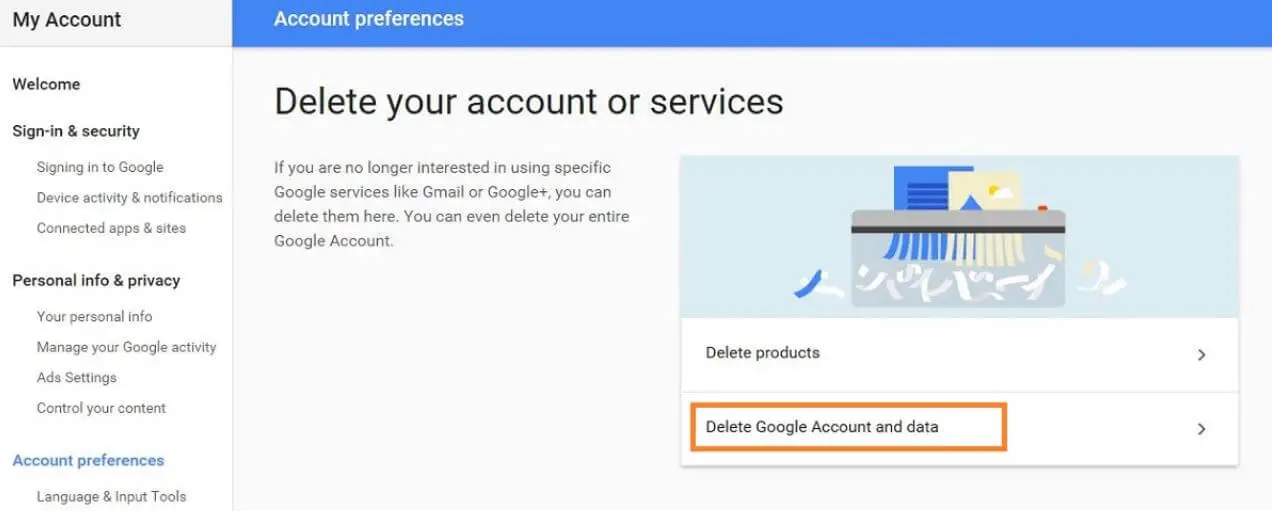 How to Delete your Gmail Account Permanently