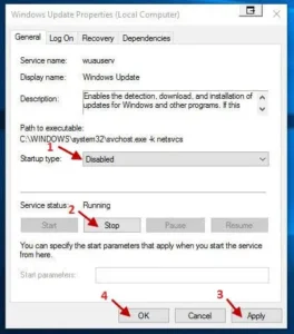 Stop Windows 10 Auto Updates