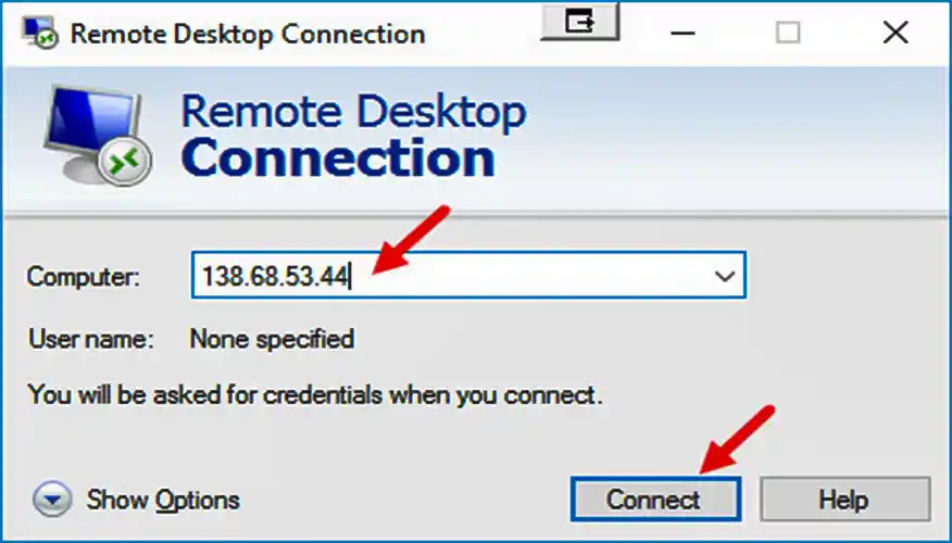 Turn on Remote Desktop in Windows