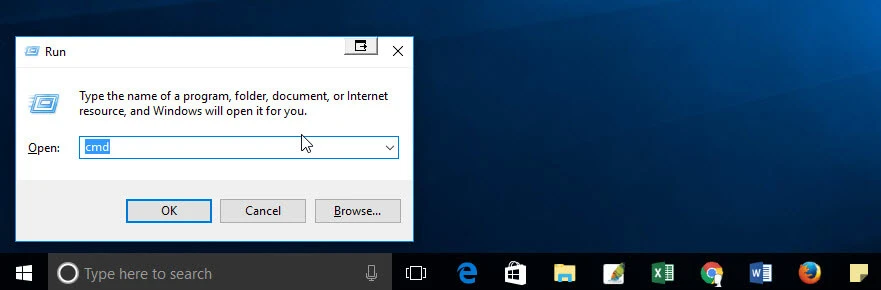 Command Prompt Windows 10