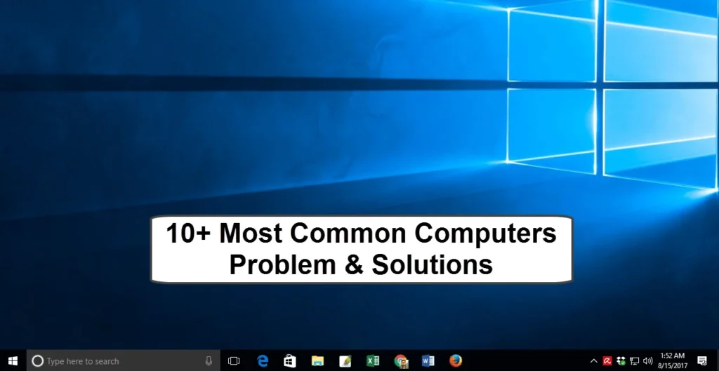 Top 10 Common Computer Problems