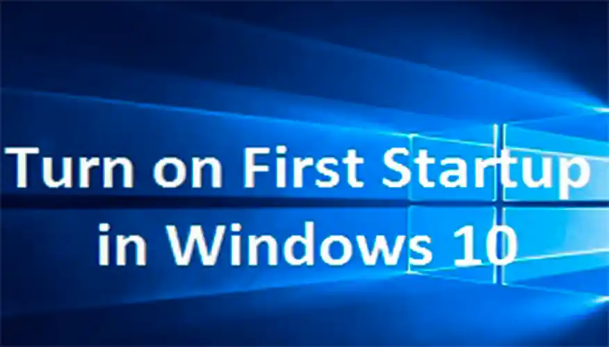 Turn ON Fast Startup in Windows