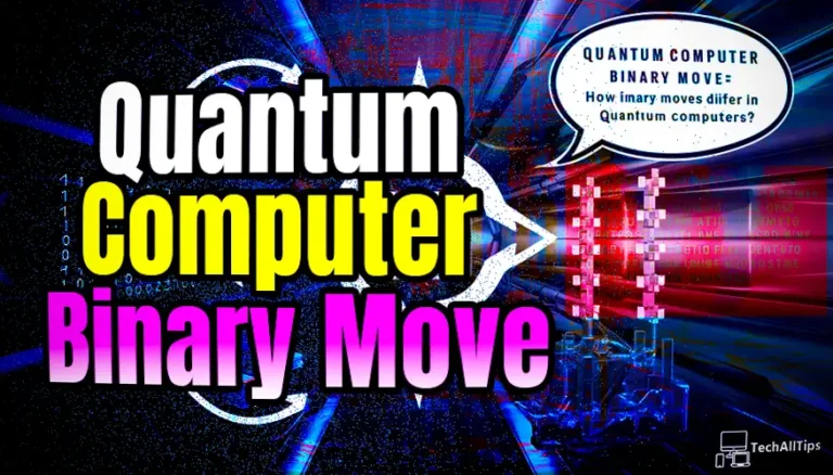 Quantum Computer Binary Move